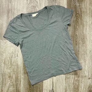 White Crow pale blue t-shirt